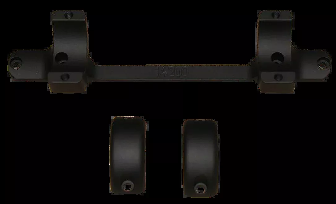 DNZ 18200 Game Reaper-Savage Scope Mount/Ring Combo Matte Black 1"