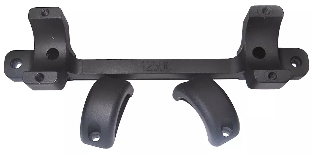 DNZ 18500 Game Reaper Scope Mount/Ring Combo Matte Black 1" Tube Fits Browning A-Bolt/A-Bolt II Long Action Rifle, Medium Rings