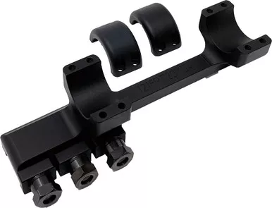 Dnz F-reaper Integral 1-pc - Picatinny X-high 1" 3.8 Blk