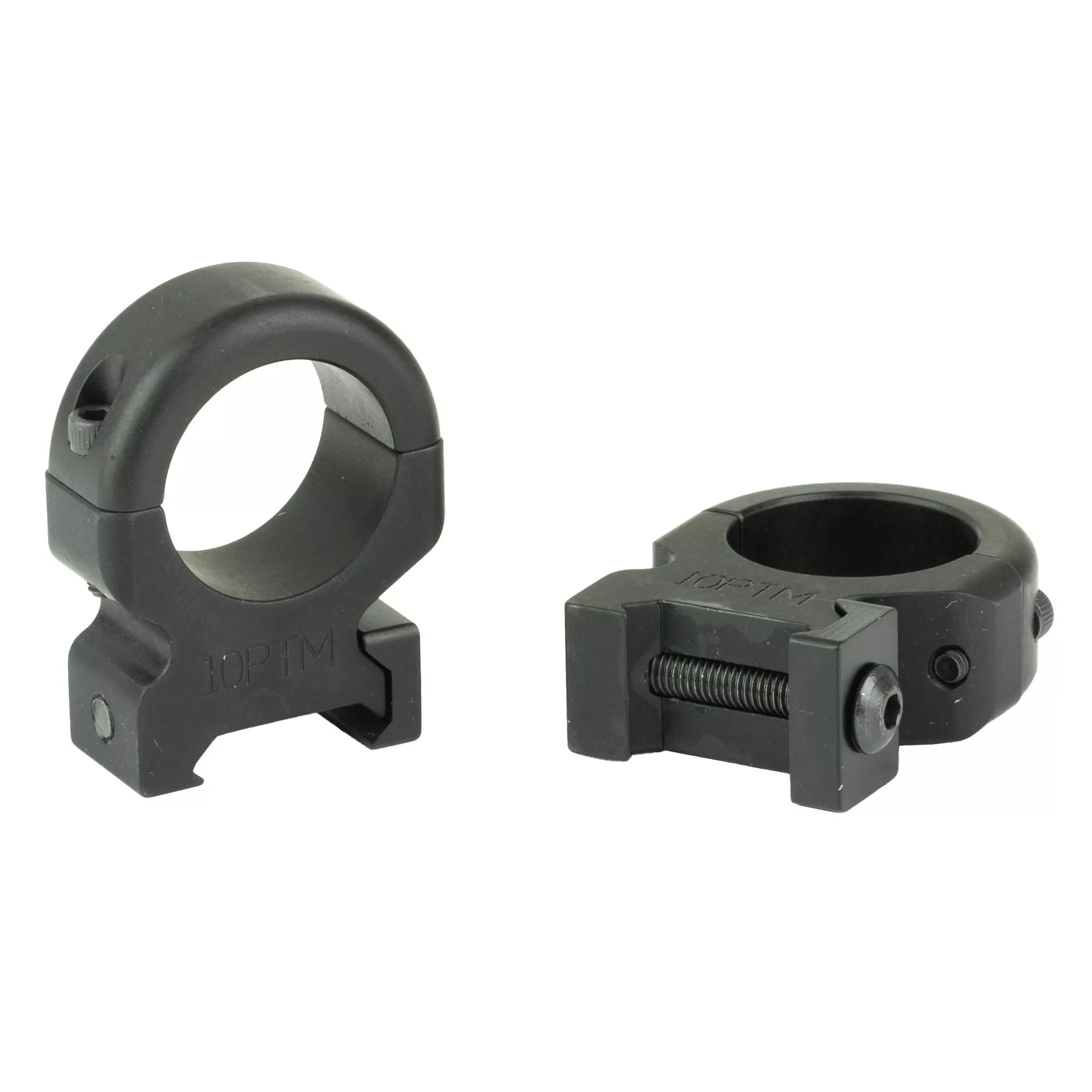 DNZ Freedom Reaper 2 Piece Rings Med 1" Black