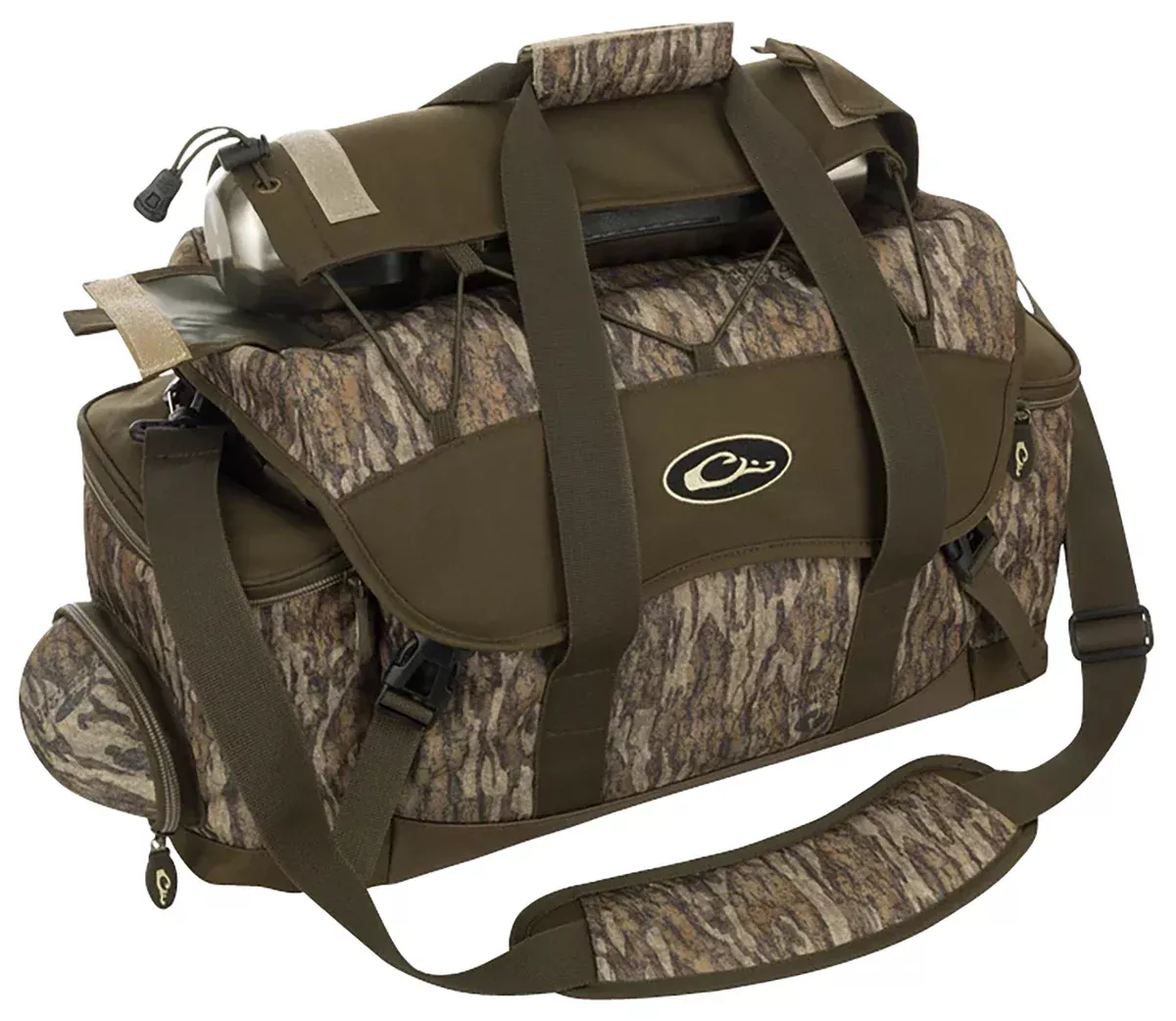 Drake Waterfowl DA2030006 Blind BagExtra Large 20 Pockets, Sunglass Pocket, Thermos Sleeve, Carry Handles/Adj. Strap