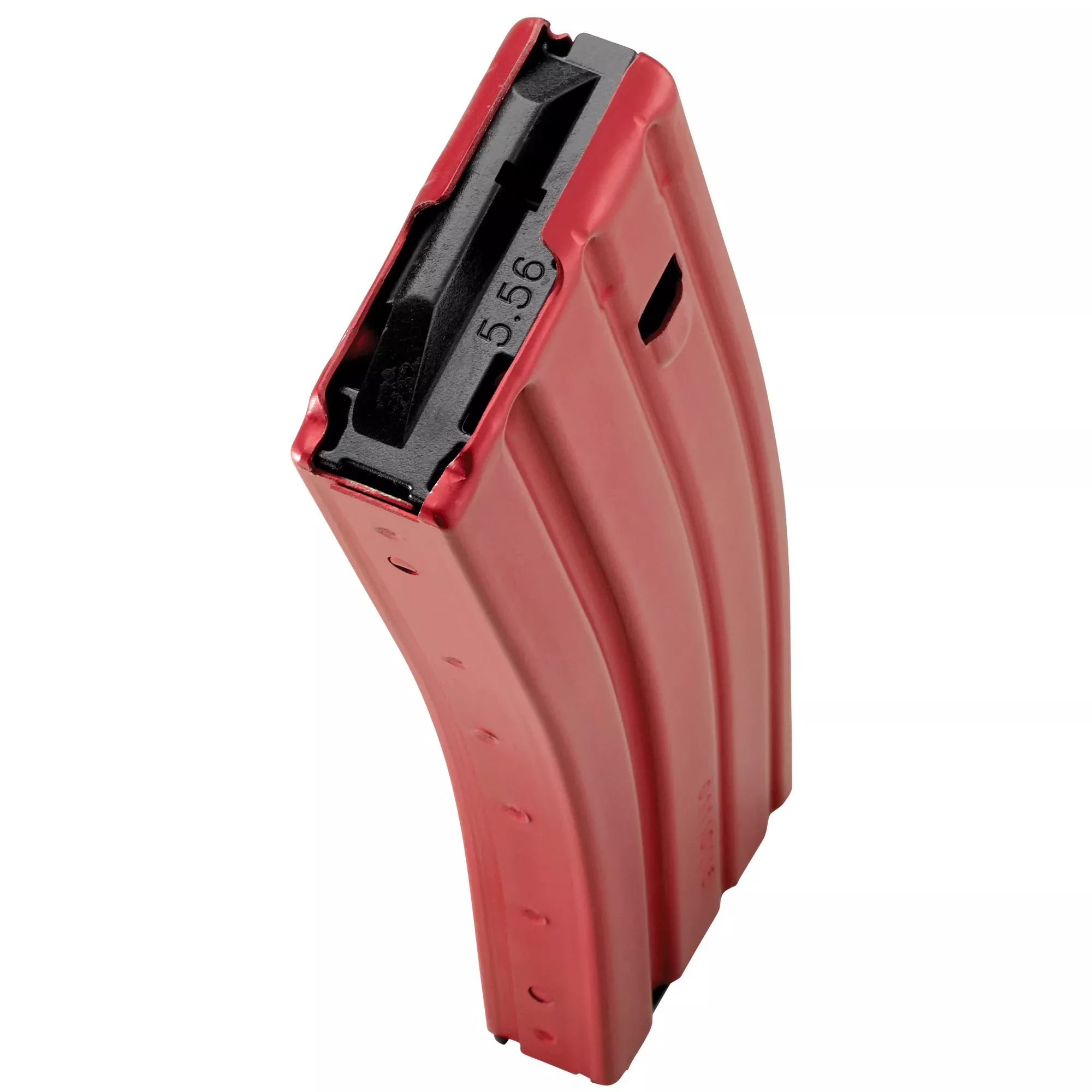 DURAMAG 5.56 NATO 30-Round Aluminum Magazine – AR-15 / M16 (Red)