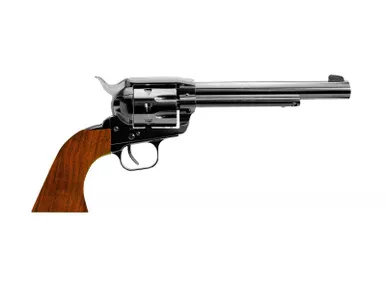 EAA Corp Bounty Hunter 22 LR/22 Magnum 6.75" 6rd Blued Alloy Frame Walnut Grips