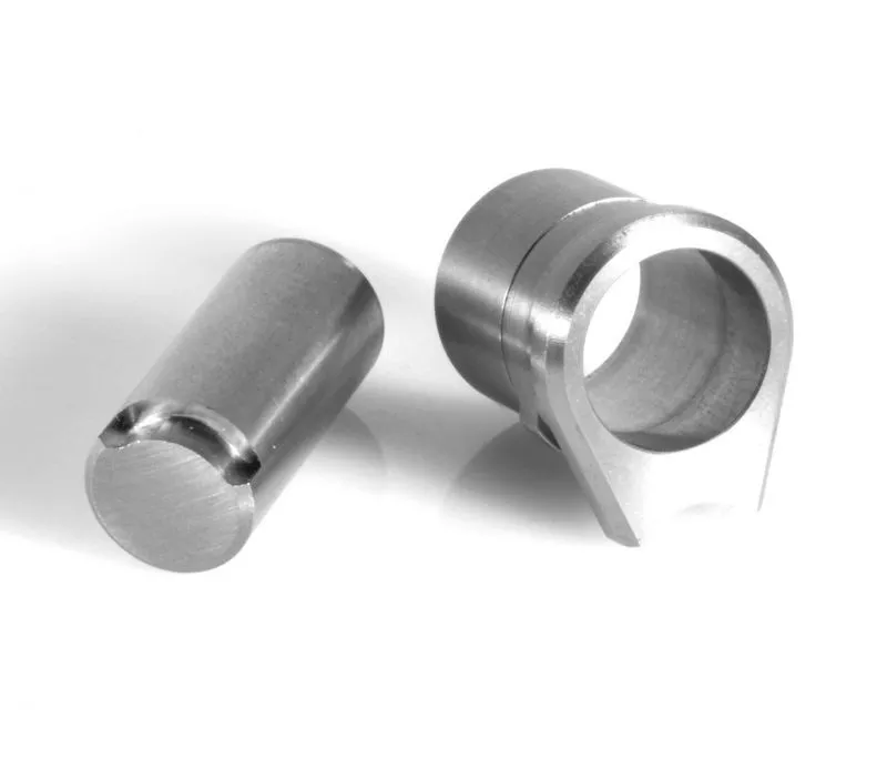 EGW Barrel Bushing and Monogrammed Spring Plug Set SS .701 OD Gunsmith Fit Angle Bore