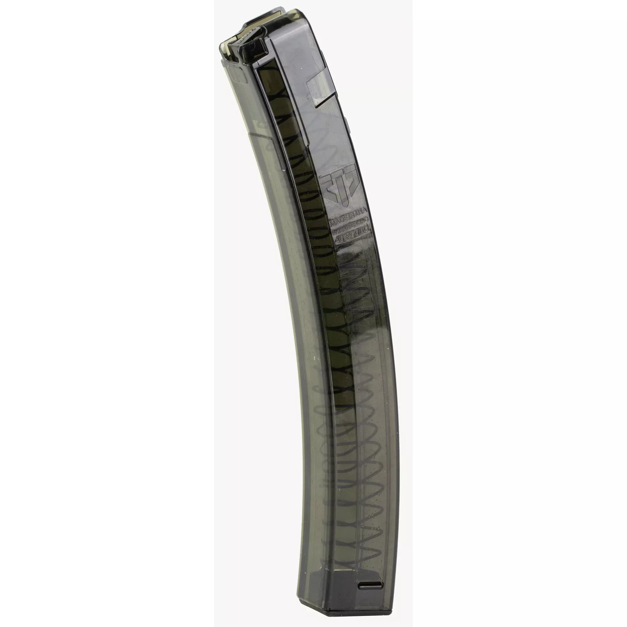 Elite Tactical Systems Group (ETS) HK MP5 9mm 40-Round Magazine – Translucent Smoke
