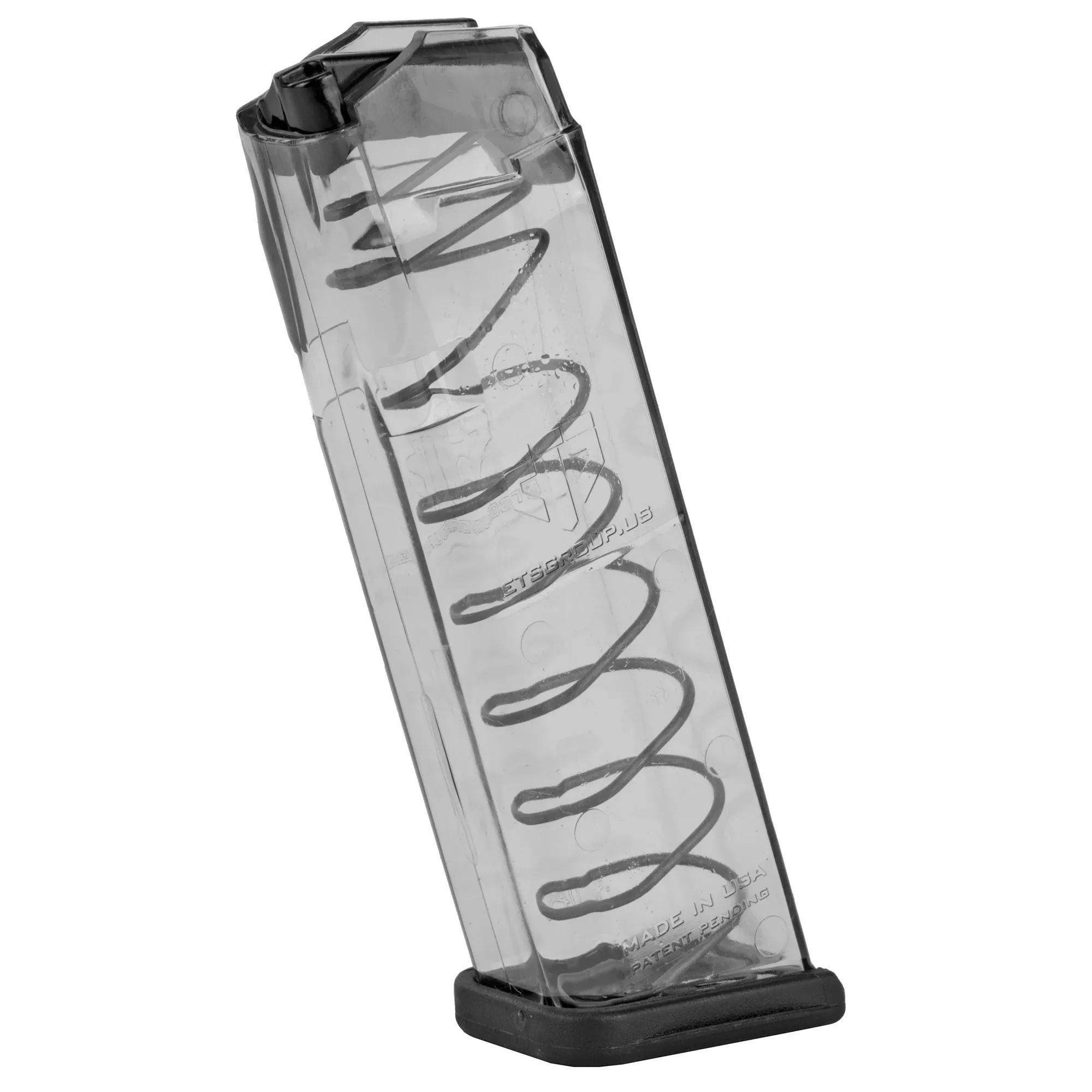 Elite Tactical Systems Group Glock 22/23 .40 S&W 16-Round Magazine – Clear Polymer