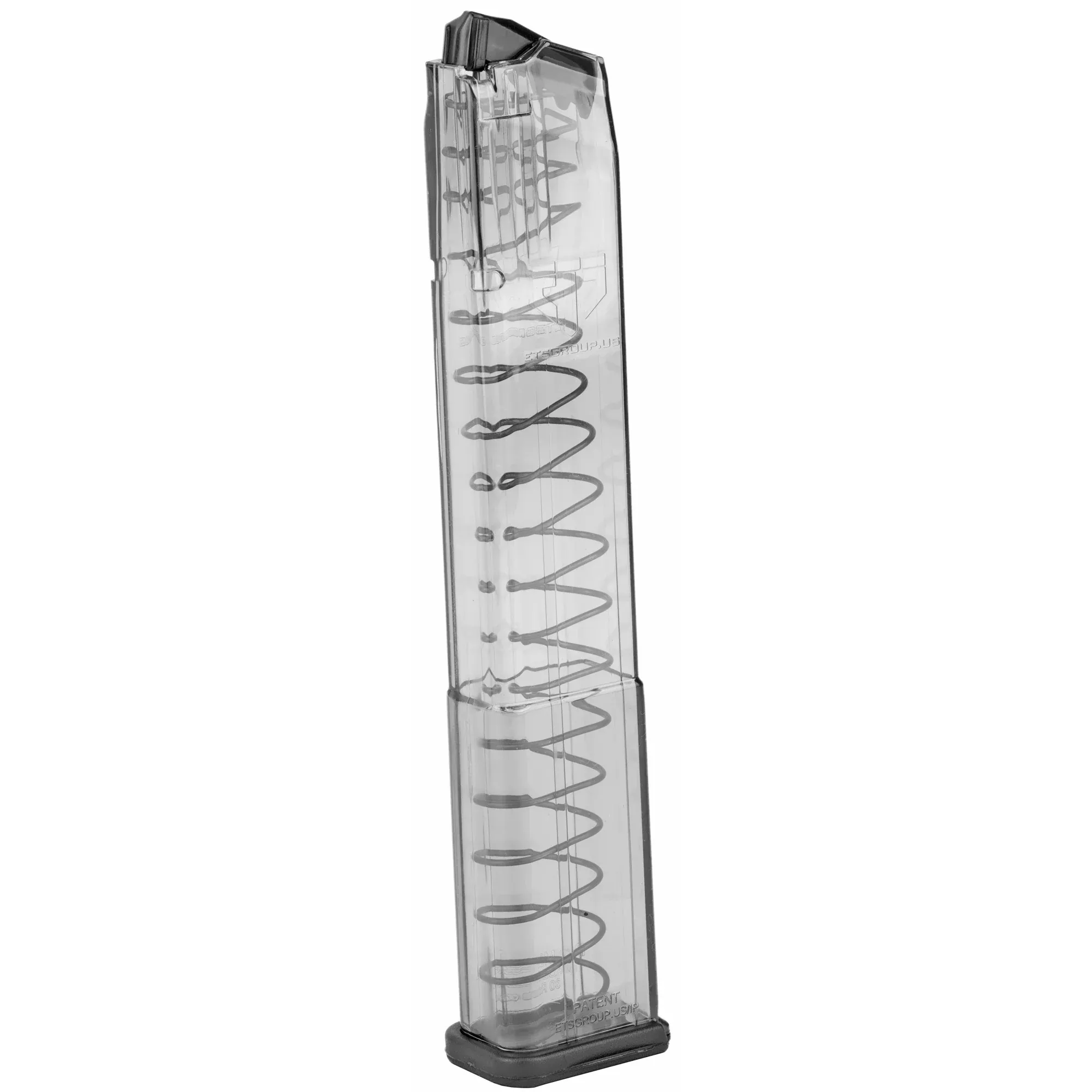 Elite Tactical Systems Group S&W M&P 9mm 30-Round Magazine – Clear Polymer Extended