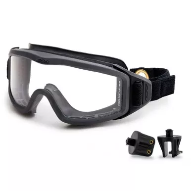 ESS 740-0536 Firepro 1971 EX-2 Goggles w/ Black Frame & Clear Lens