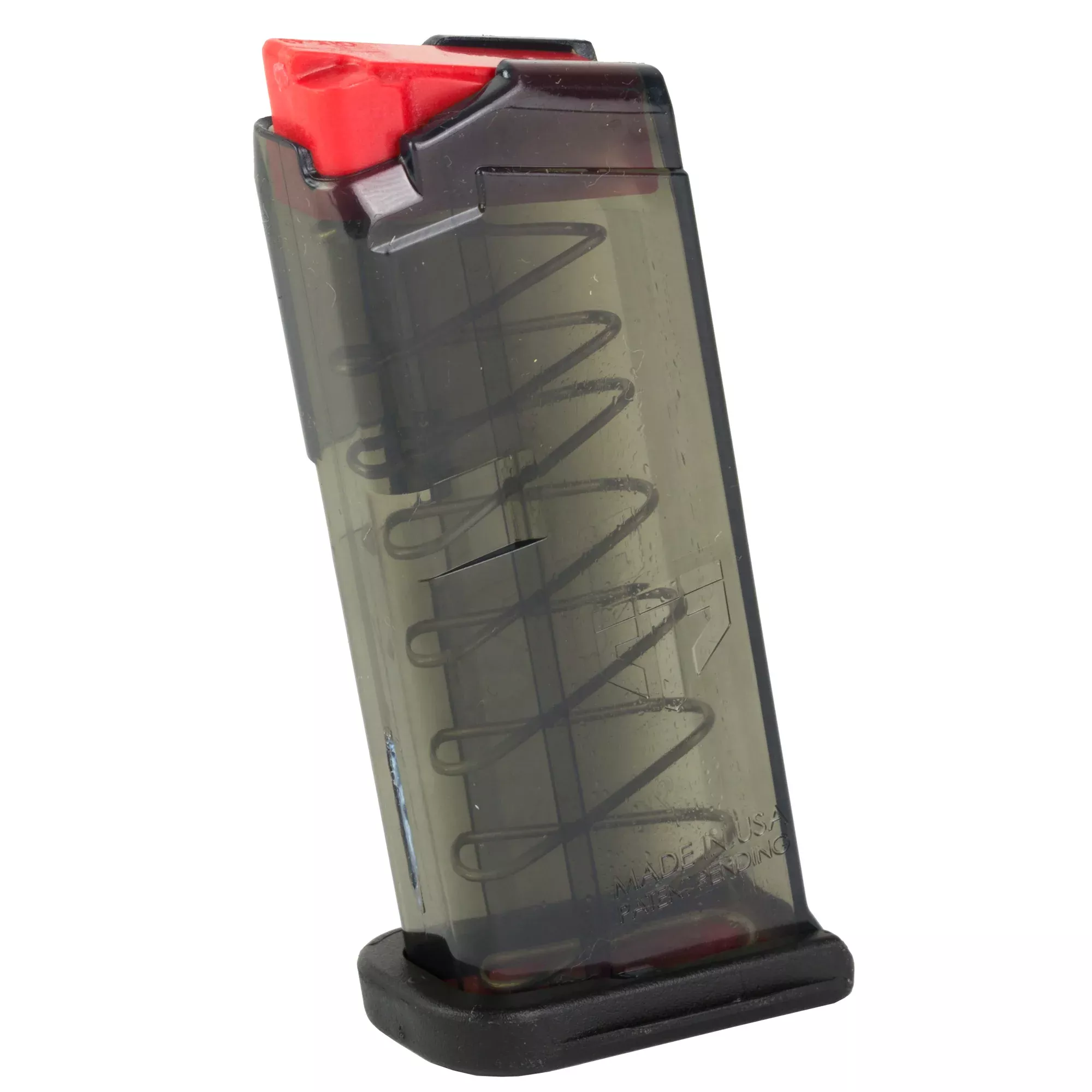 ETS Glock 43 9mm 7-Round Magazine – Translucent Smoke Polymer