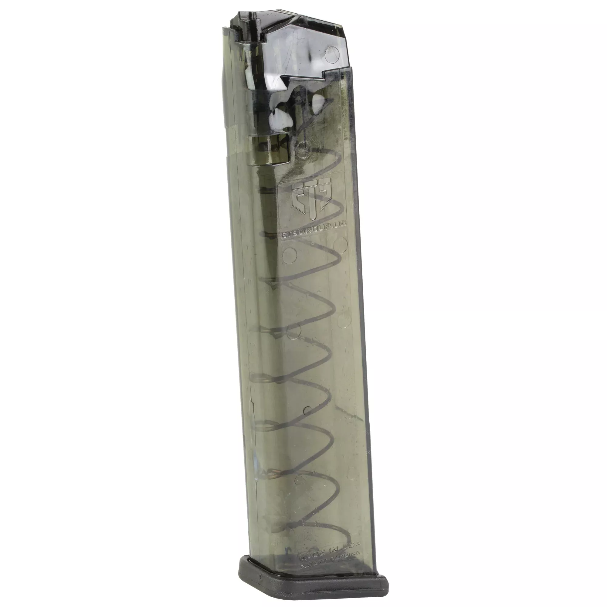 ETS Group Glock 17/19 9mm 27-Round Magazine – Clear Polymer