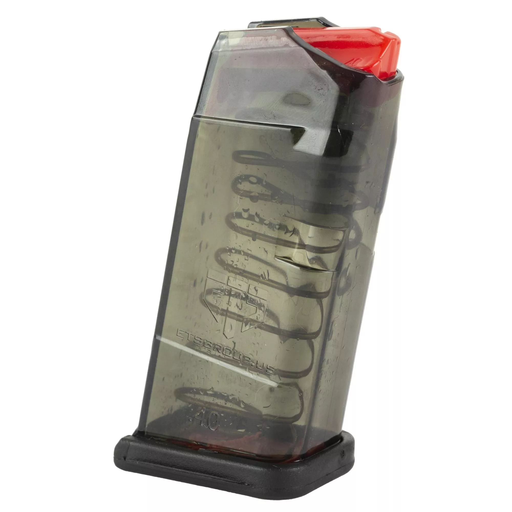 ETS Magazine 40S&W for Glock 22/23/24/27/35 Carbon Smoke
