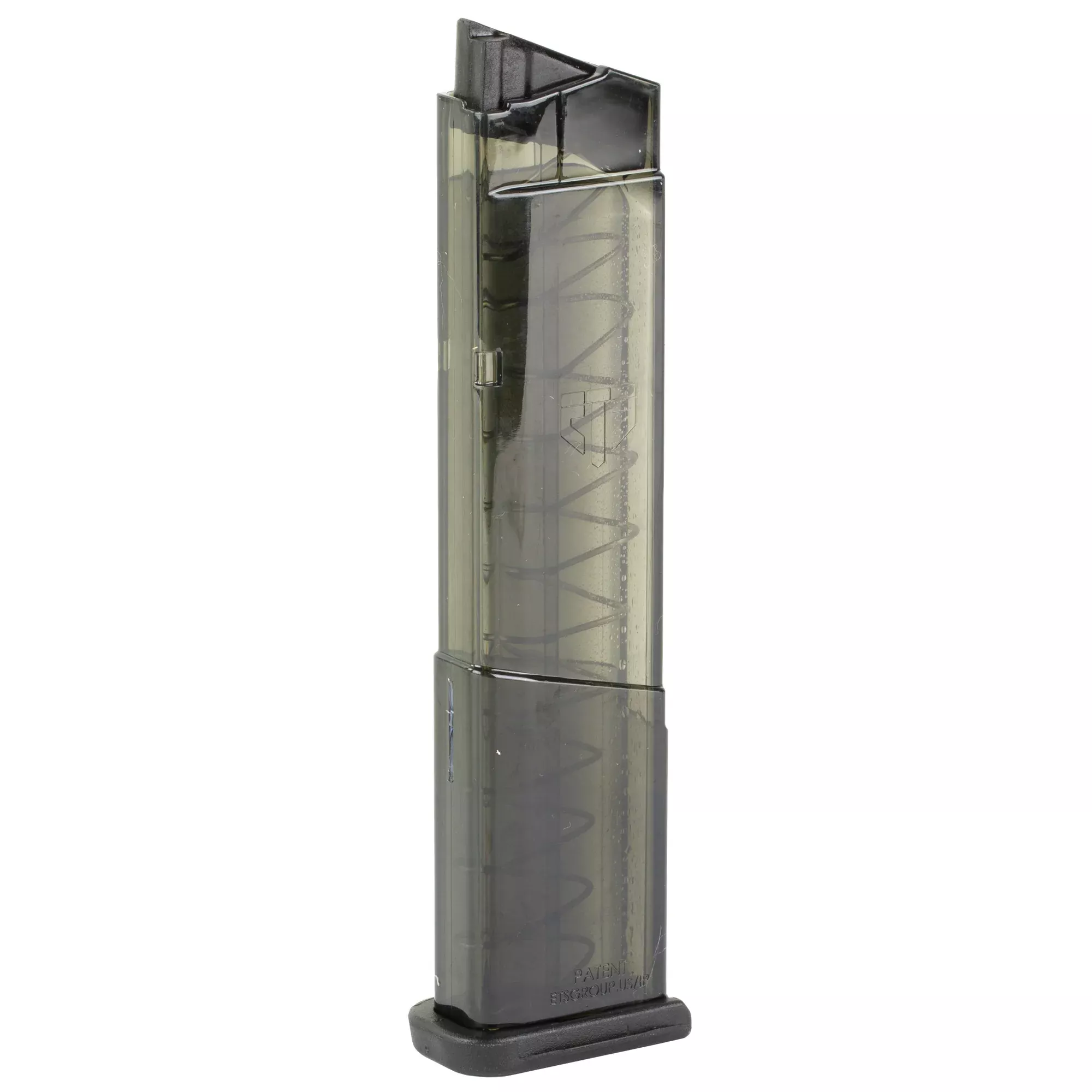 ETS S&W Shield 9mm 12-Round Magazine – Translucent Polymer Construction