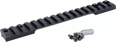 Evolution Gun Works Scope Base Savage Round - Back La Picatinny Rail W/#8 Sc