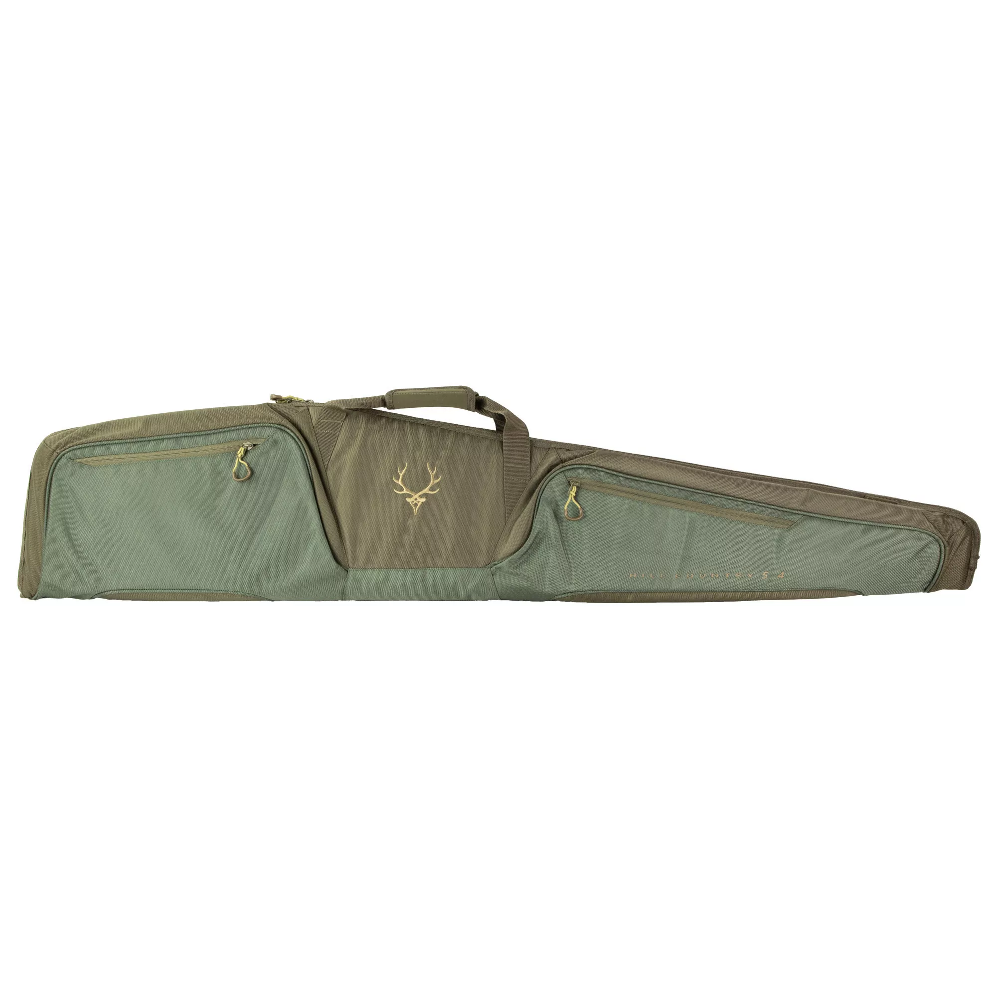 Evolution Hill Country II Rifle Case 54" Green/Walnut