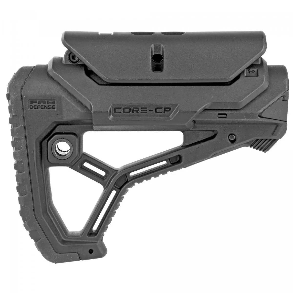 F.A.B. Defense AR-15 Stock w/Cheek Rest