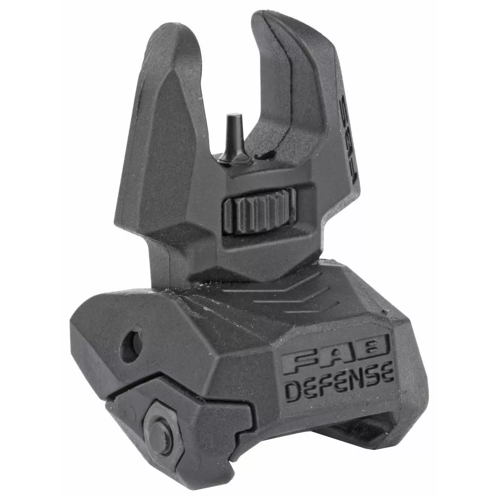 F.A.B. Defense Front Polymer Flip Up Sight Black