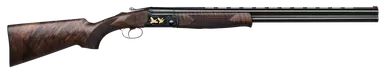 Fair Slx O/u 12ga 3" 28" Blk - Gold Sngl Sel Trggr Walnut