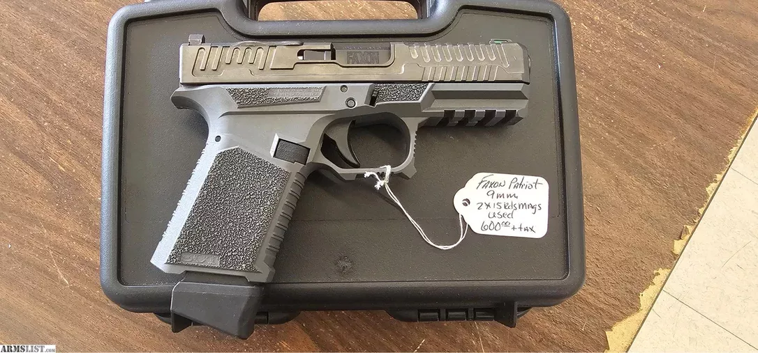 FAXON FX-19 PATRIOT 9MM from Kjc coatings llc near Dayton, Ohio, USA