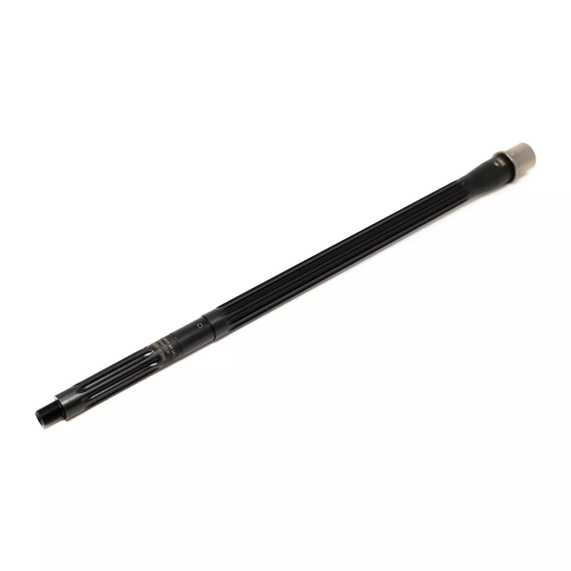 Faxon Match AR-15 Heavy Fluted Barrel 223WYLDE Black