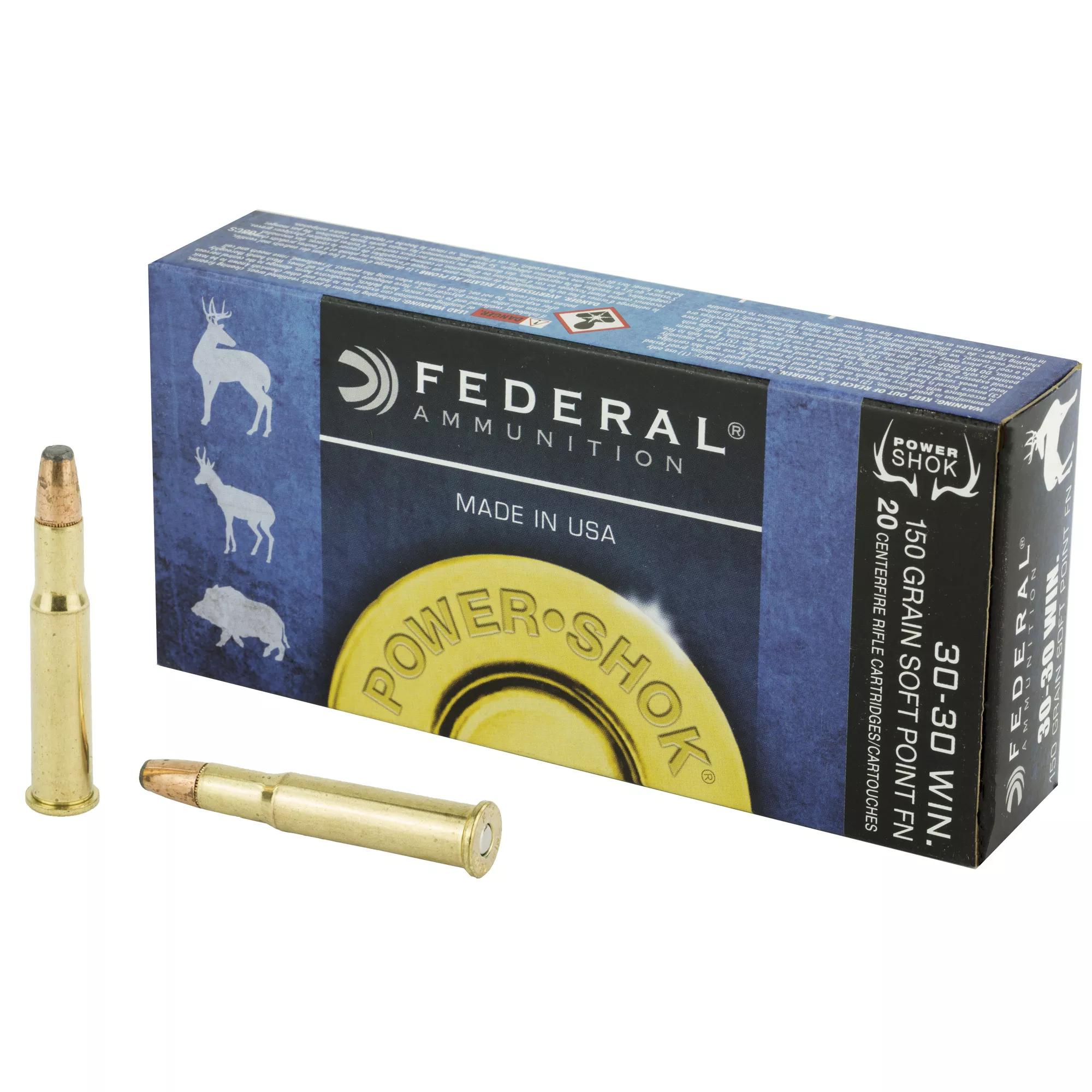 Fed Pwrshk 3030wn 150gr Sp Fn 20/200