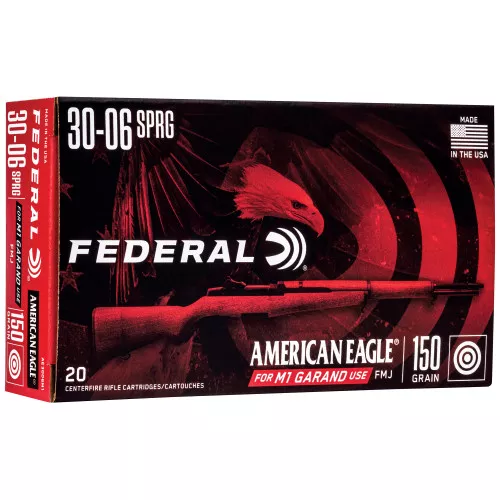 Federal American Eagle 30-06 150gr FMJ - 20rd Box