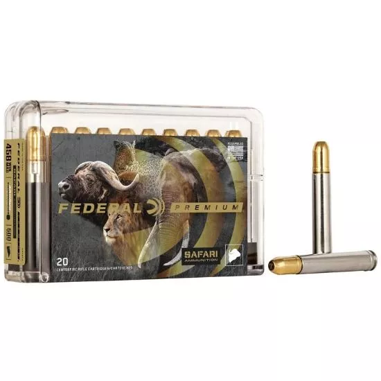 FEDERAL CAPE-SHOK 458 WIN MAG 500GR SLEDGEHAMMER, 20RD/BOX