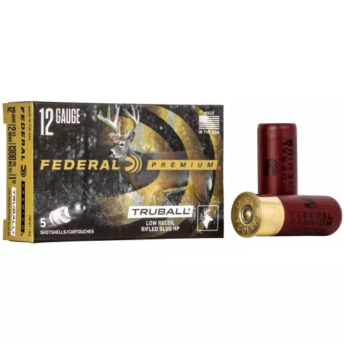 Federal Premium Vital-Shok - 12 Ga 2.75" 1oz TruBall Low Recoil - 5 Rds