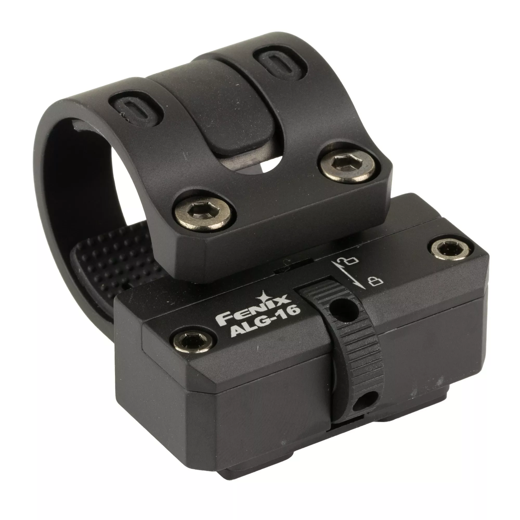 Fenix ALG-16 Rail MLOK Mount fits Flashlight Ø 0.925"-1.02"