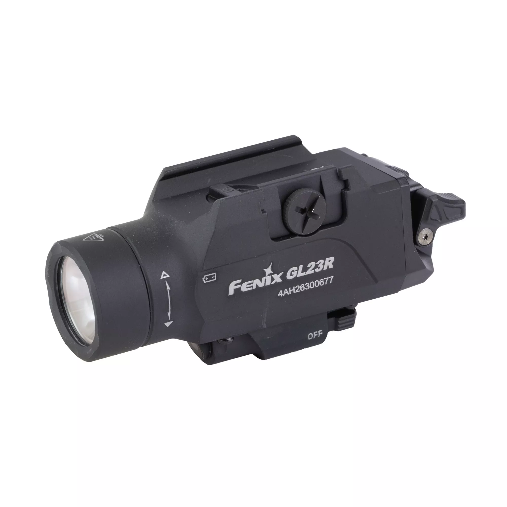 Fenix GL23R Weapon Light White LED w/Green Laser 1200Lm fits Glock