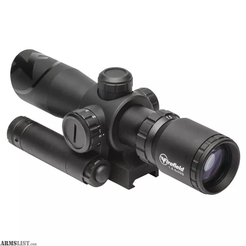 Firefield Barrage 1.5-5×32 Riflescope with Green Laser FF13063 from Game Plan Experts near Lenexa, Kansas City, KS
