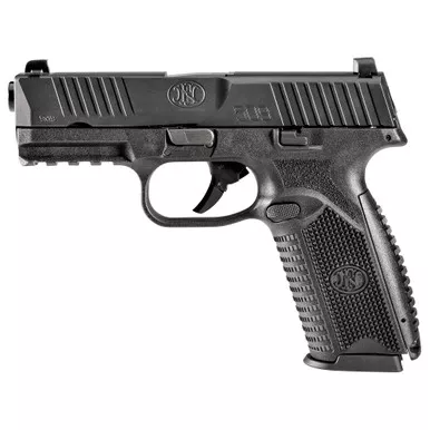 FN 66100002 509 9mm Luger 4" 17+1 Black Black Steel Slide Black Interchangeable Backstrap Grip NMS