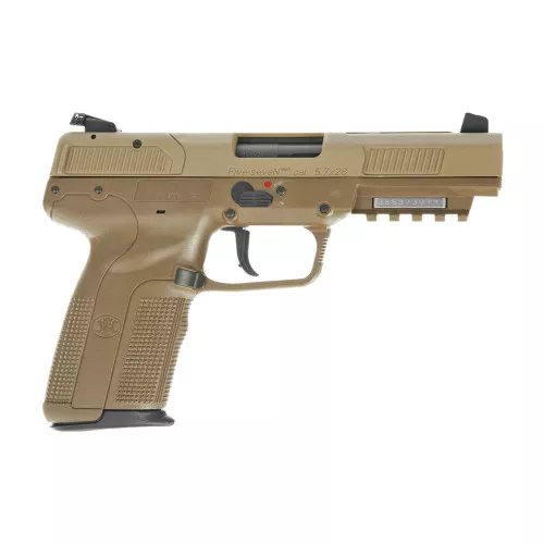 FN America Five seveN 5.7X28MM 4.8" Barrel FDE 10Rd 2 Mags