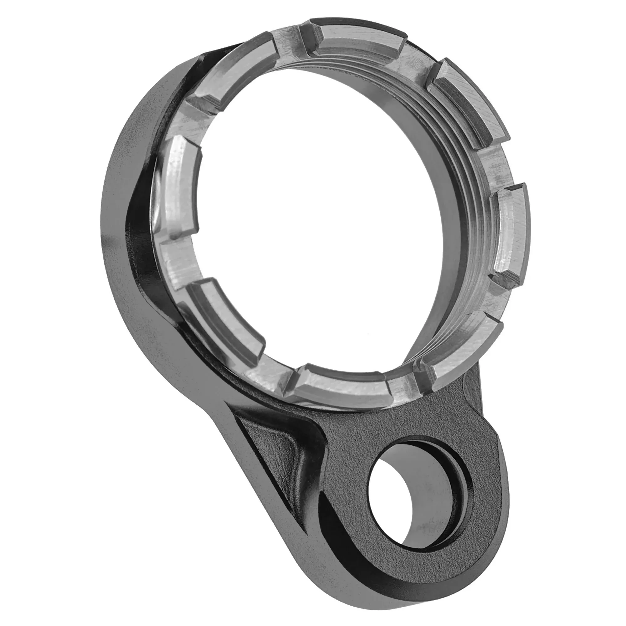 Fortis Manufacturing K1 Enhanced AR-15 End Plate – Gray