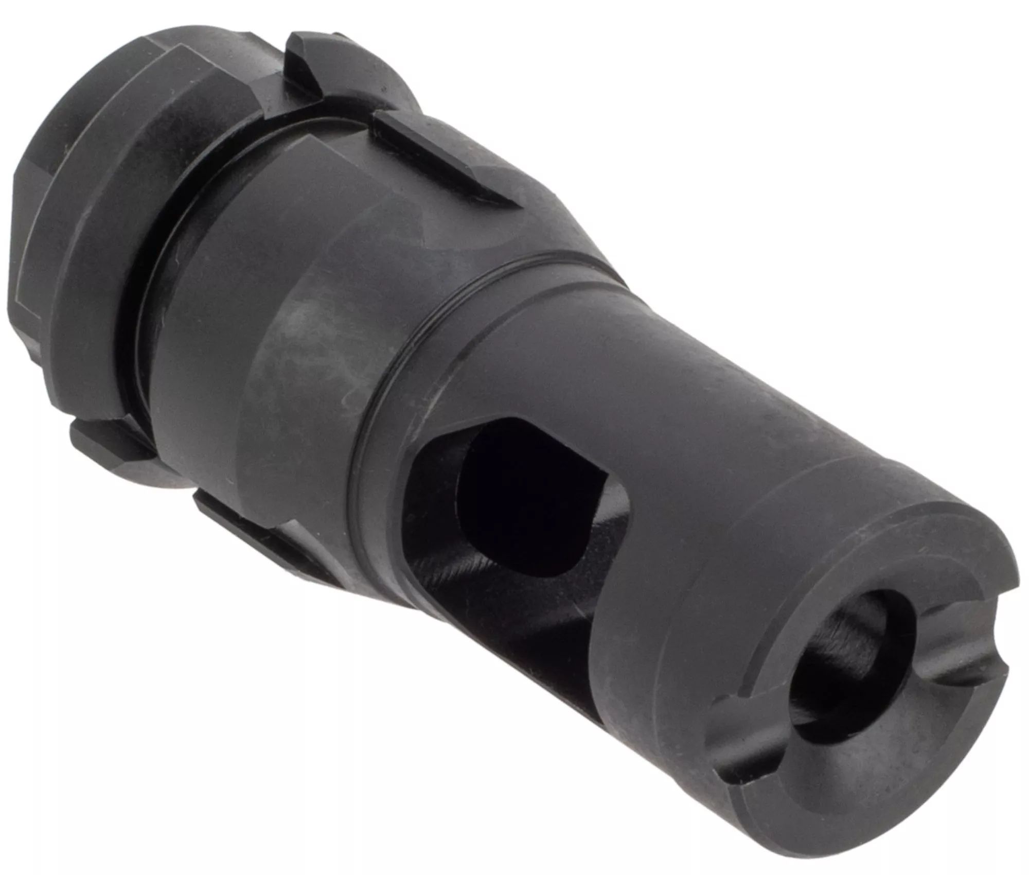 Forward Controls Single Chamber Muzzle Brake w/Dead Air Keymo Mount 5/8X24 Black