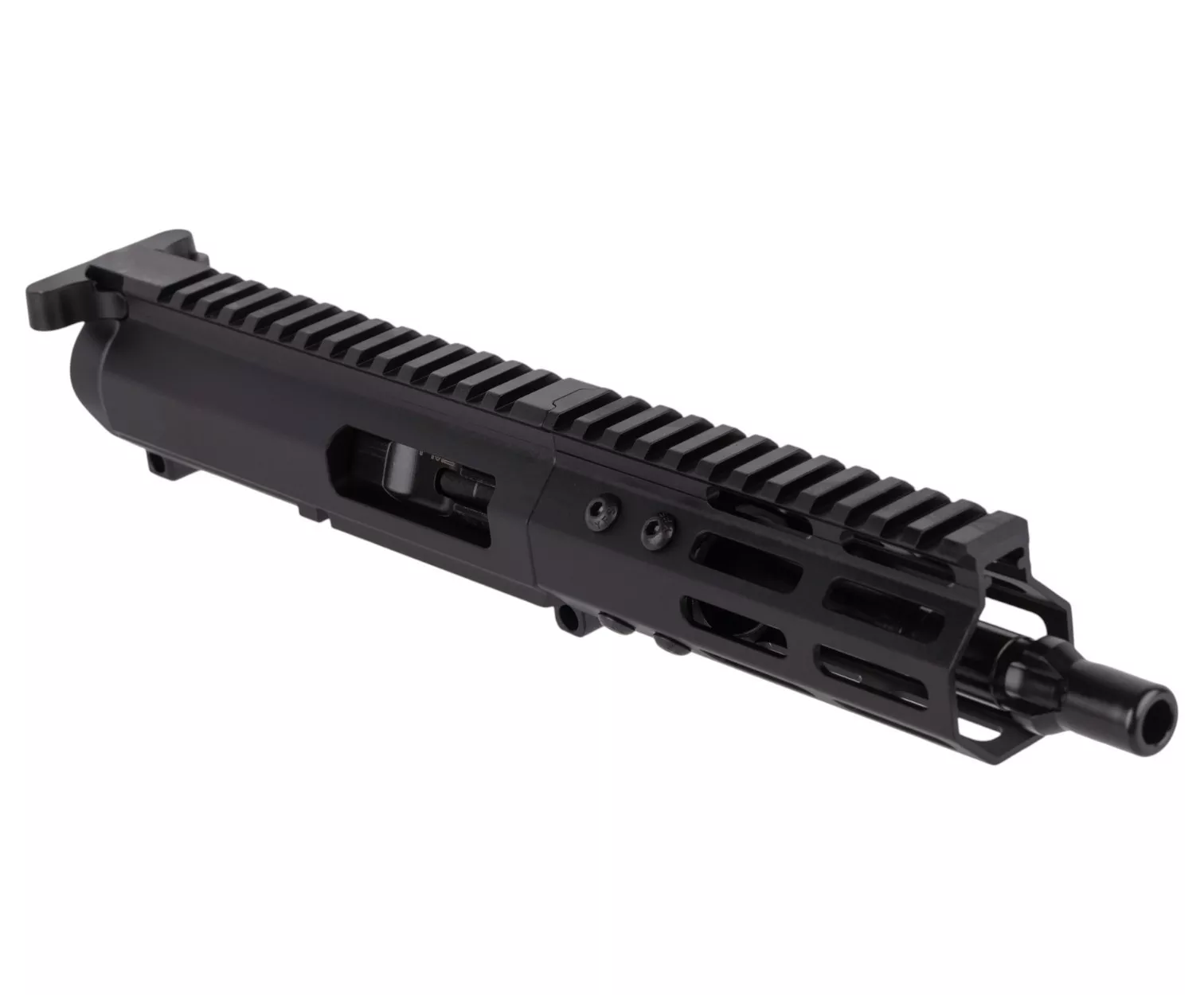 Foxtrot Mike AR-15 UltraLight 9mm Tri-Lug Complete Upper 7" Glock Style M-LOK Rail 5" Black