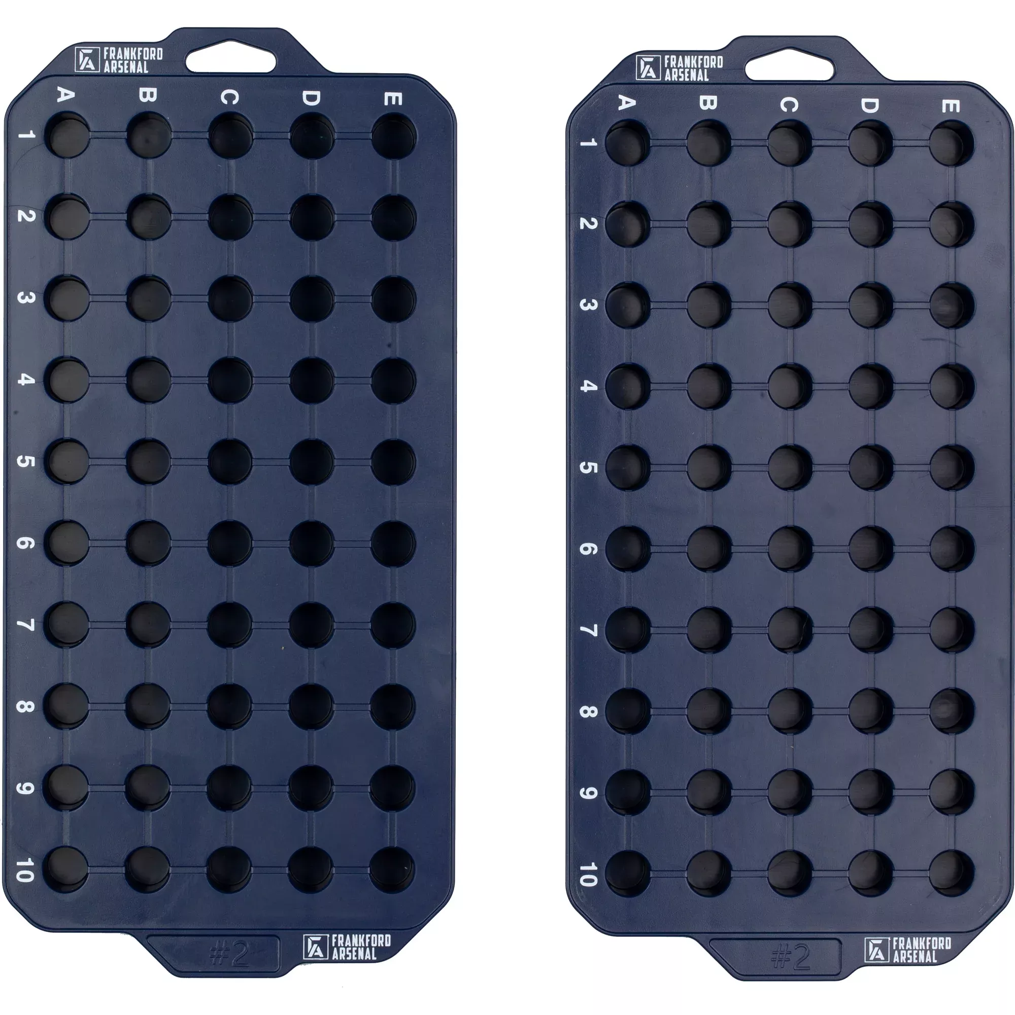 Frankford Arsenal Perfect Fit Reload Tray #2 – 50-Round Capacity for Mid-Size Cartridges