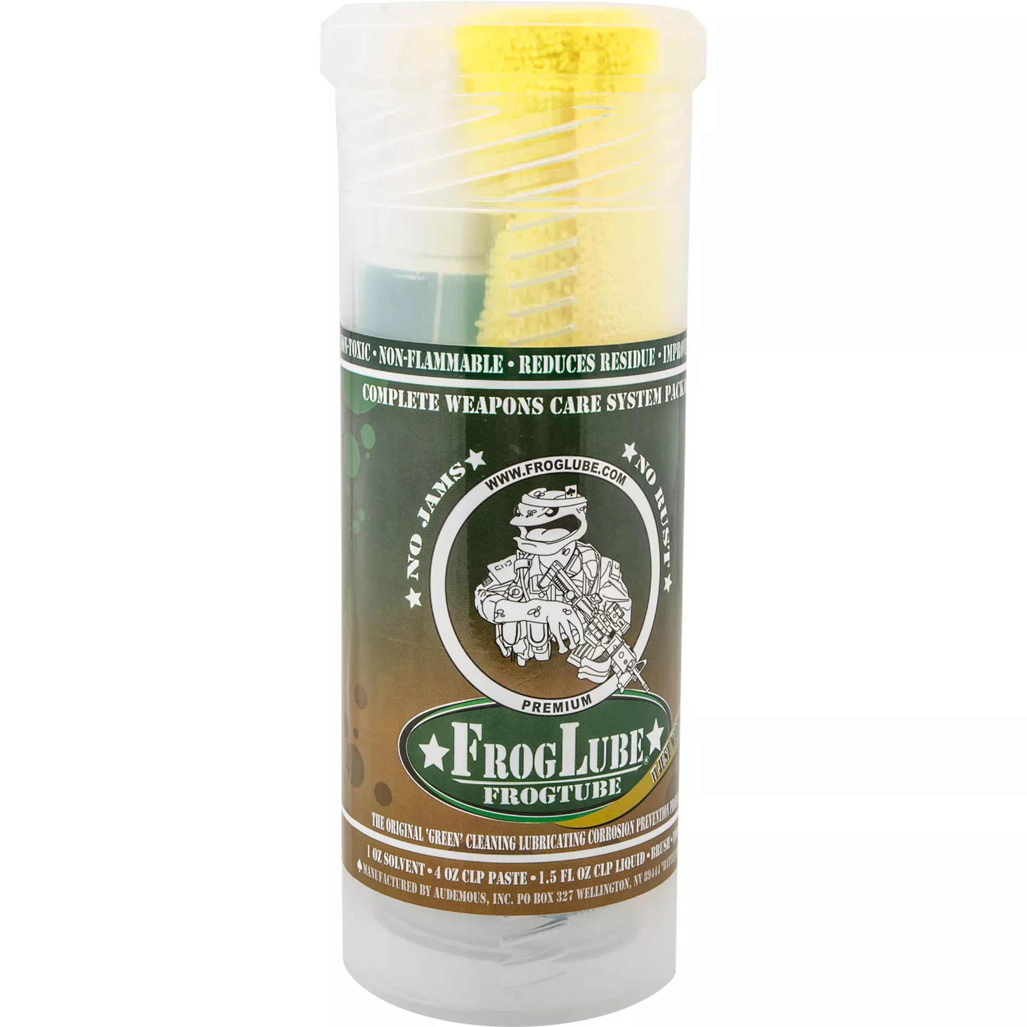 FrogLube System Kit FrogTube Large – Bio-Based CLP for All Firearms