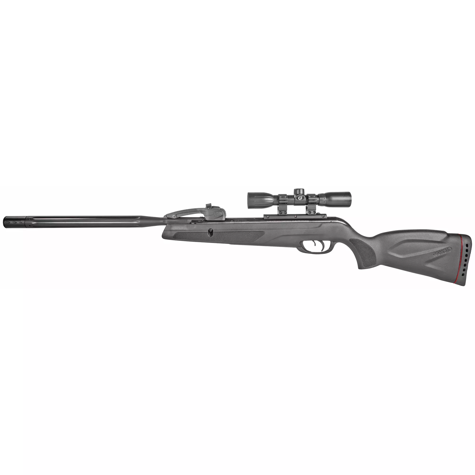 Gamo Swarm Whisper .177 Break-Barrel Air Rifle with Scope – 10-Shot Repeater