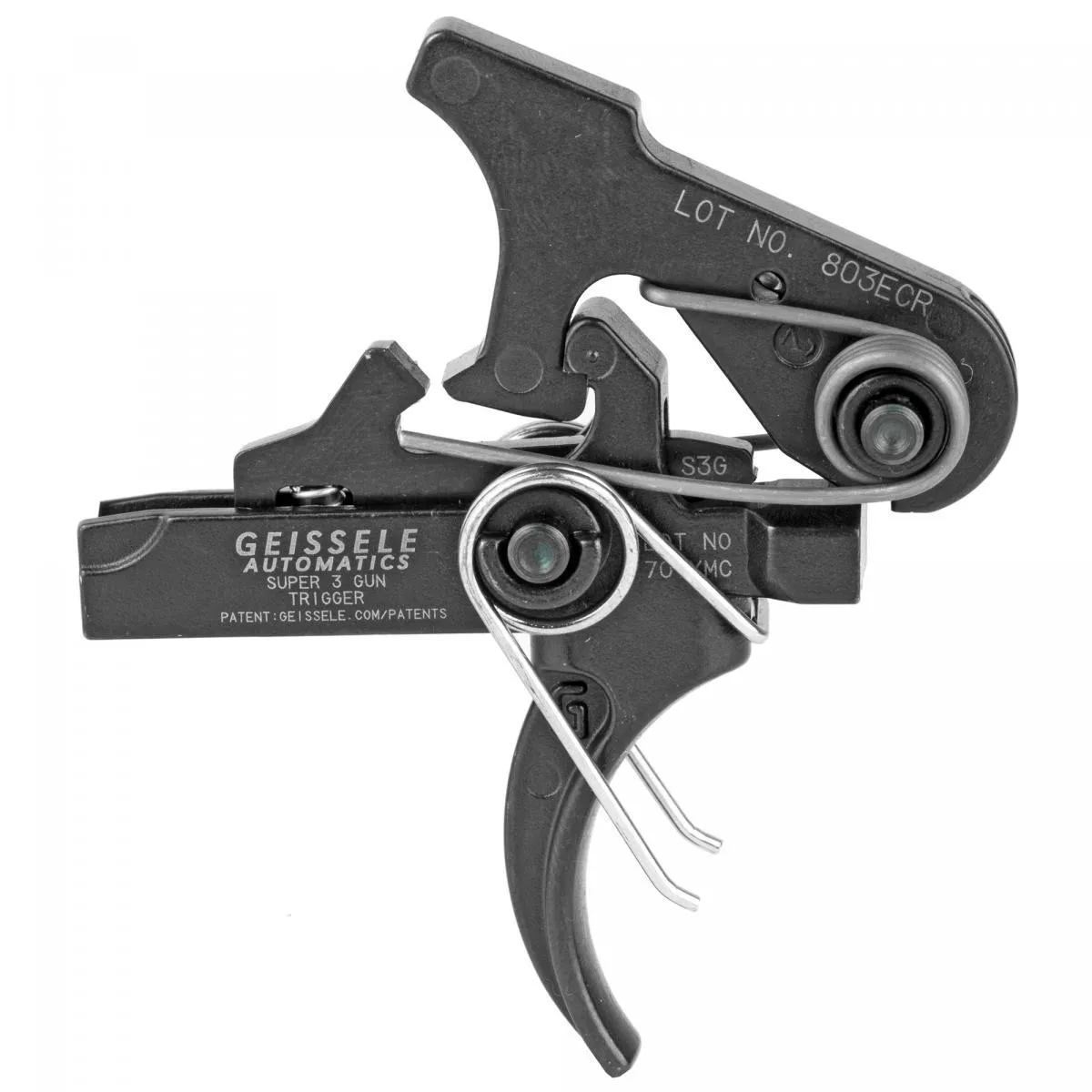 Geissele AR-15/AR-10 Super 3Gun Mil-Spec Pin Single Stage Trigger (S3G)