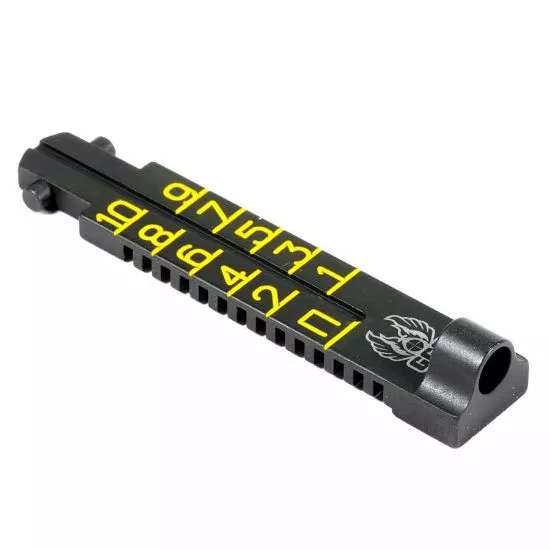GG&G AK47 1000 METER GHOST RING REAR SIGHT W/ ORANGE GRADUATIONS