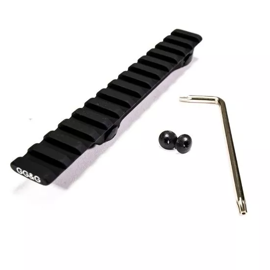 GG&G RUGER MINI-14 & MINI-30 RANCH RIFLE PICATINNY SCOPE MOUNT - BLACK