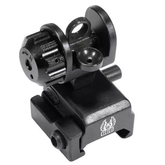 GG&G SPRING ACTUATED A2 BACK UP IRON SIGHT