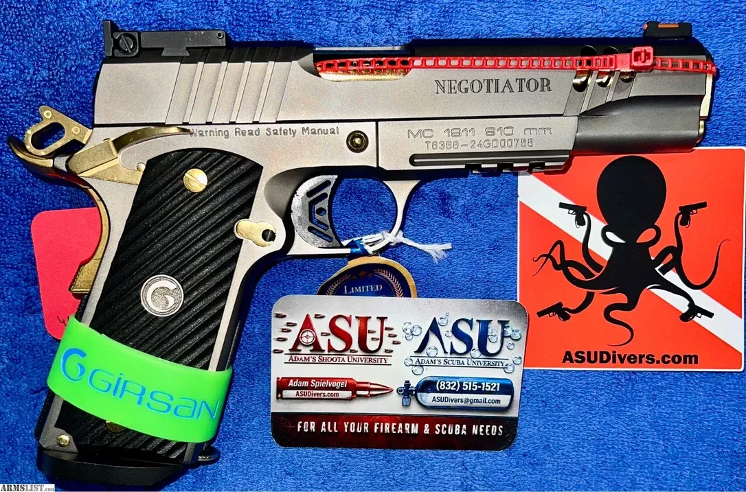 Girsan MC 1911 S10 mm NEGOTIATOR – Conroe, TX from Adam’s Shoota University near Conroe, Houston, TX