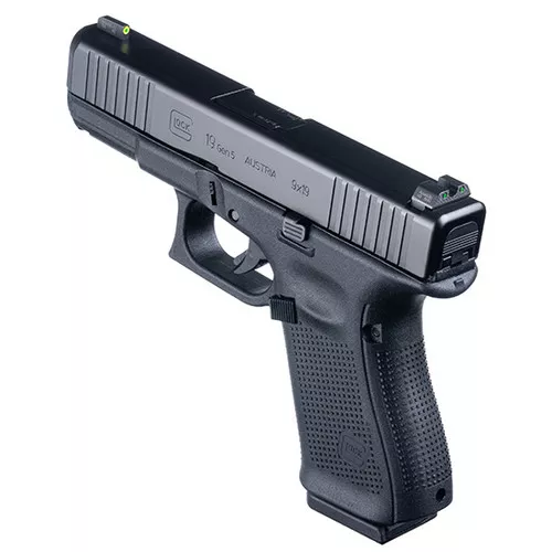 Glock - 19 Gen 5 9MM Pistol 4" Ameriglo Agent Night Sights - 15 Rd*