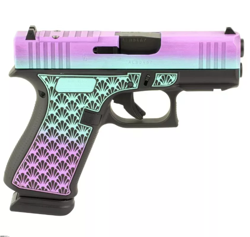 Glock 43X Island Bug 9mm Luger 3.41 Inch 15 Rds GLUX4350204NR15-BGSCT from ELK CO AMMO&ARMS INC near Saint Marys, Pennsylvania, USA