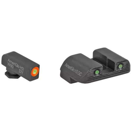 Glock BOLD Night Sights by AmeriGlo - GEN 3 & GEN 4 Only - .180" Front Height