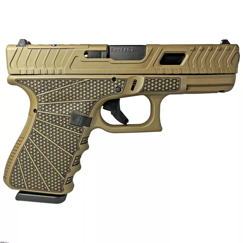 Glock G19 Gen 3 Jimbo Ripple Stipple 9mm Luger 4.02 Inch 15 Rds GLPI19502JMBO from ELK CO AMMO&ARMS INC near Saint Marys, Pennsylvania, USA