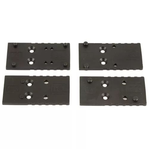 Glock - OEM M.O.S. Adapter Set 01, G17, G19, G34, G35, G41, 9mm, .40, .45, Standard 1" width slides