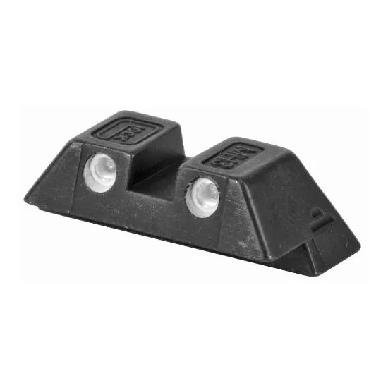 GLOCK OEM REAR NIGHT SIGHT 6.9MM, FITS GLOCK 20/21/29/30/36, GREEN DOTS