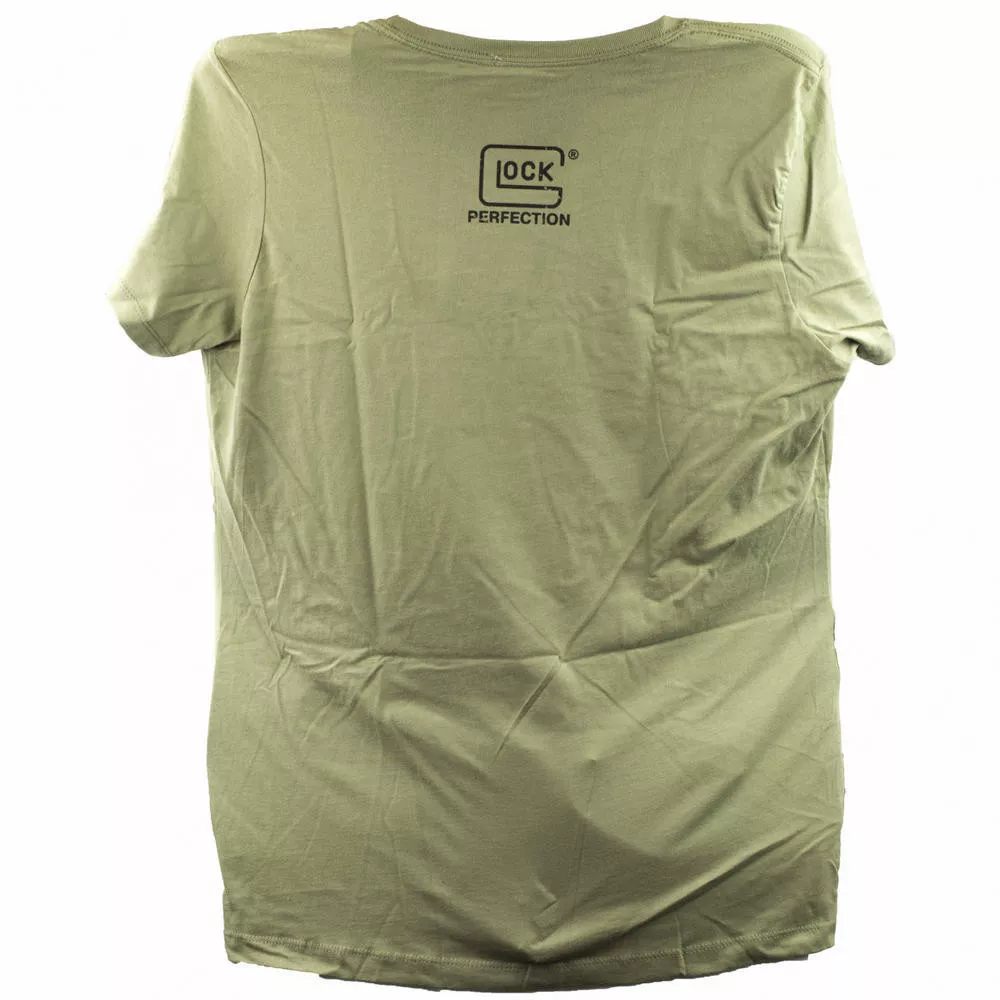 Glock OEM Short Sleeve Shirt «Big Girls Carry Guns» OD Green